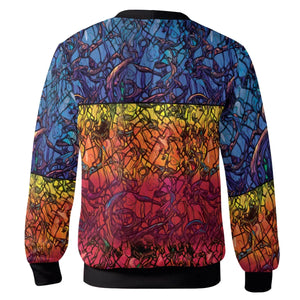 Stained Glass Cthulhu H.P Lovecraft Cardigan