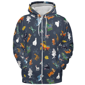 HB Scooby Clones All-over Print Hoodie