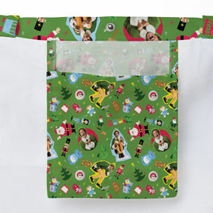 Santa Know Him Elf Large Tote Bag