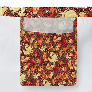 Pokemon Fire Pattern Large Tote Bag
