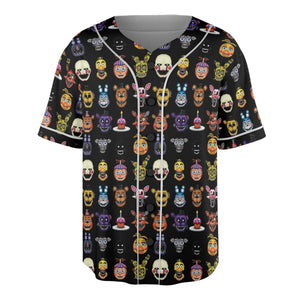 Five Nights At Freddys World Unisex Baseball Jersey
