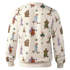 Oo-de-lally Robin Hood Characters Cardigan