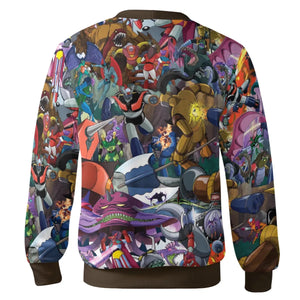 Shogun Warriors Battle Cardigan