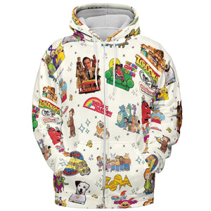 If You Were A PBS Kid All-over Print Hoodie