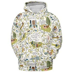 Mr Toad And Friends The Wind in the Willows All-over Print Hoodie