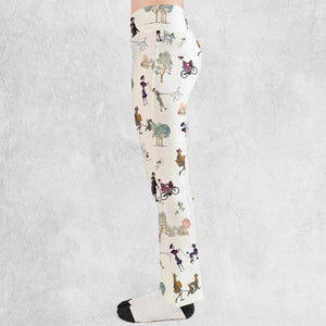Dog Walking Look Alikes 101 Dalmations Flare Leggings