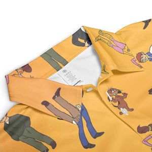 The Fonz and the Happy Days Gang AOP Men/Women Polo Shirt