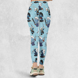 Horror Smurfs Legging