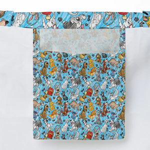 Animation Dogs Large Tote Bag