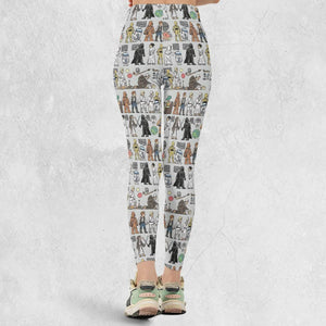 Egyptian Galaxy Wars Legging