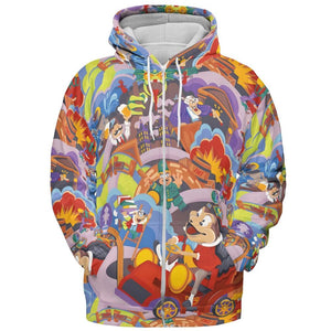 All-over Print Hoodie - SEHMLNBA - - 3
