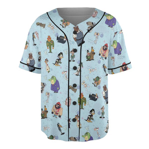 Danger Mouse Duckula Return Unisex Baseball Jersey