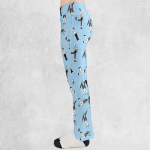 Chicken Dance Arrested Development Flare Leggings