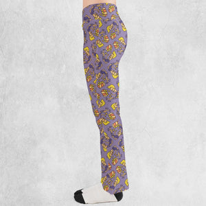 Nachos Rule Beavis and Butthead Flare Leggings