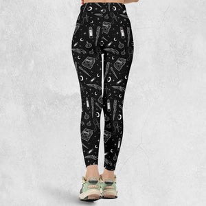 Buffy The Vampire Slayer Items Pattern Legging