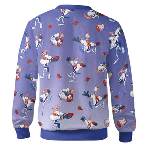 Ungroovy Earthworm Jim Cardigan