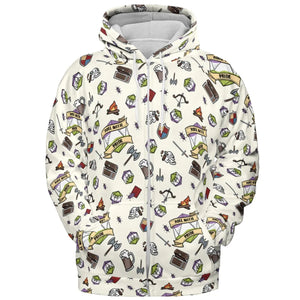 Roll With Pride DnD All-over Print Hoodie