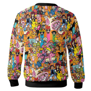 90s Nostalgia Cartoons Cardigan