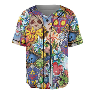 A Majora's Mask The Legend of Zelda Unisex Baseball Jersey