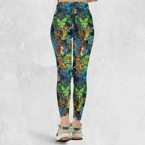 Monsters Mayhem and The Mystery Machine Scooby Doo Legging