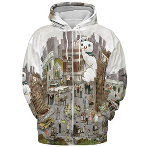 Ghostbusterland Ghostbusters All-over Print Hoodie