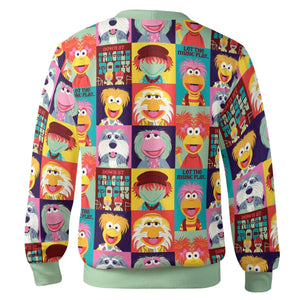 Let The Music Play Fraggle Rock Cardigan
