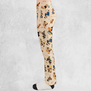 Fun And Fancy Free Characters Flare Leggings