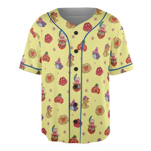 The Electric Mayhem Characters The Muppet Show Unisex Baseball Jersey