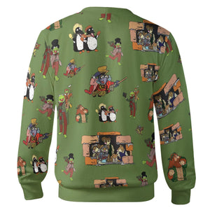 The Muppet Christmas Carol Characters Cardigan
