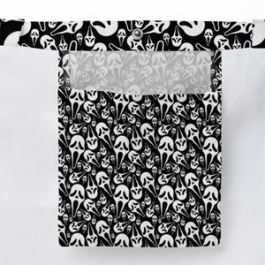 Ghostface Horror Movie Pattern Halloween Large Tote Bag