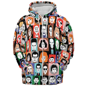 Twin Peaks Characters All-over Print Hoodie