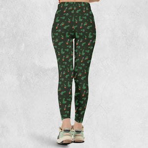Funny Plants Pattern Legging