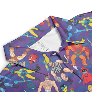 MOTU Figures AOP Men/Women Polo Shirt