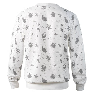 Final Fantasy Creatures Pattern Cardigan