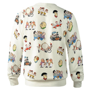 Three Stooges Cartoon 1965 Cardigan