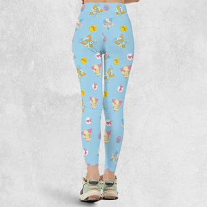 Rocko and Spunky Pattern Rocko's Modern Life Legging