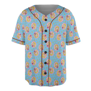 Lizzie Mcguire Badges Unisex Baseball Jersey