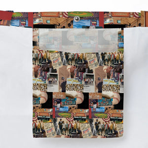 Memorable Baseball Movie Scenes Collage The Sandlot Large Tote Bag