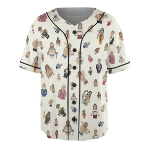Old School Pro Wrestling Unisex Baseball Jersey
