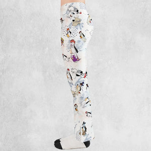 Droopy Dog Flare Leggings
