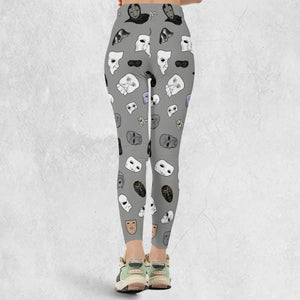 Masks of Phantom of Opera Legging