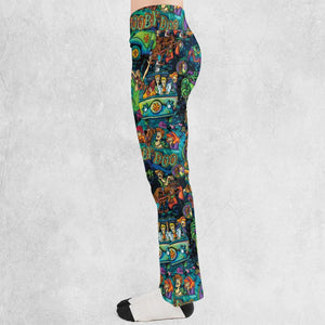 Monsters Mayhem and The Mystery Machine Scooby Doo Flare Leggings
