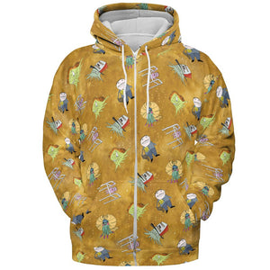 All-over Print Hoodie - LFM68RR6 - - 3