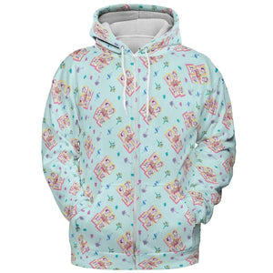 Golden Girls Patterned All-over Print Hoodie