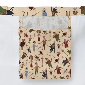 A Christmas Story Characters Large Tote Bag