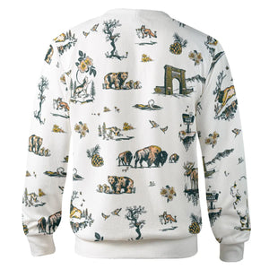 Yellowstone National Park Pattern Cardigan