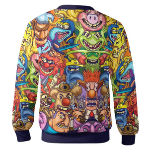 Monster Muppets The Muppets Characters Cardigan