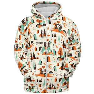 Halloween folklore The Headless Horseman All-over Print Hoodie