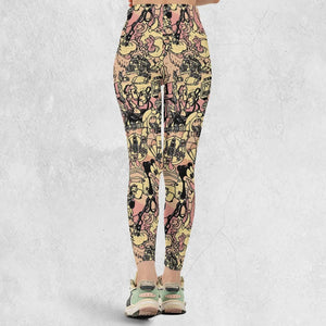 Goofy Movie Collage Legging