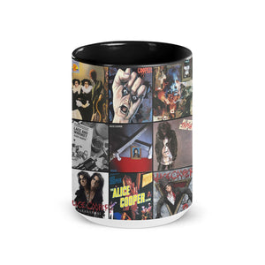 Alice Cooper Accent Mug Classic Album Cover Collage Gift